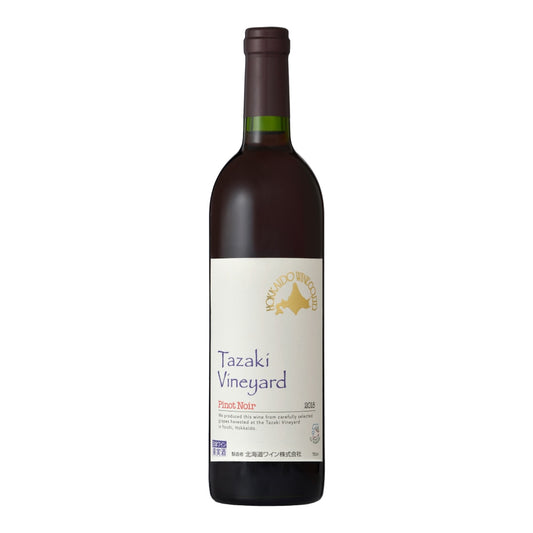 【Limited Time Offer！】Hokkaido Wine Tazaki Vineyard Pinot Noir 2018 Red Wine 
