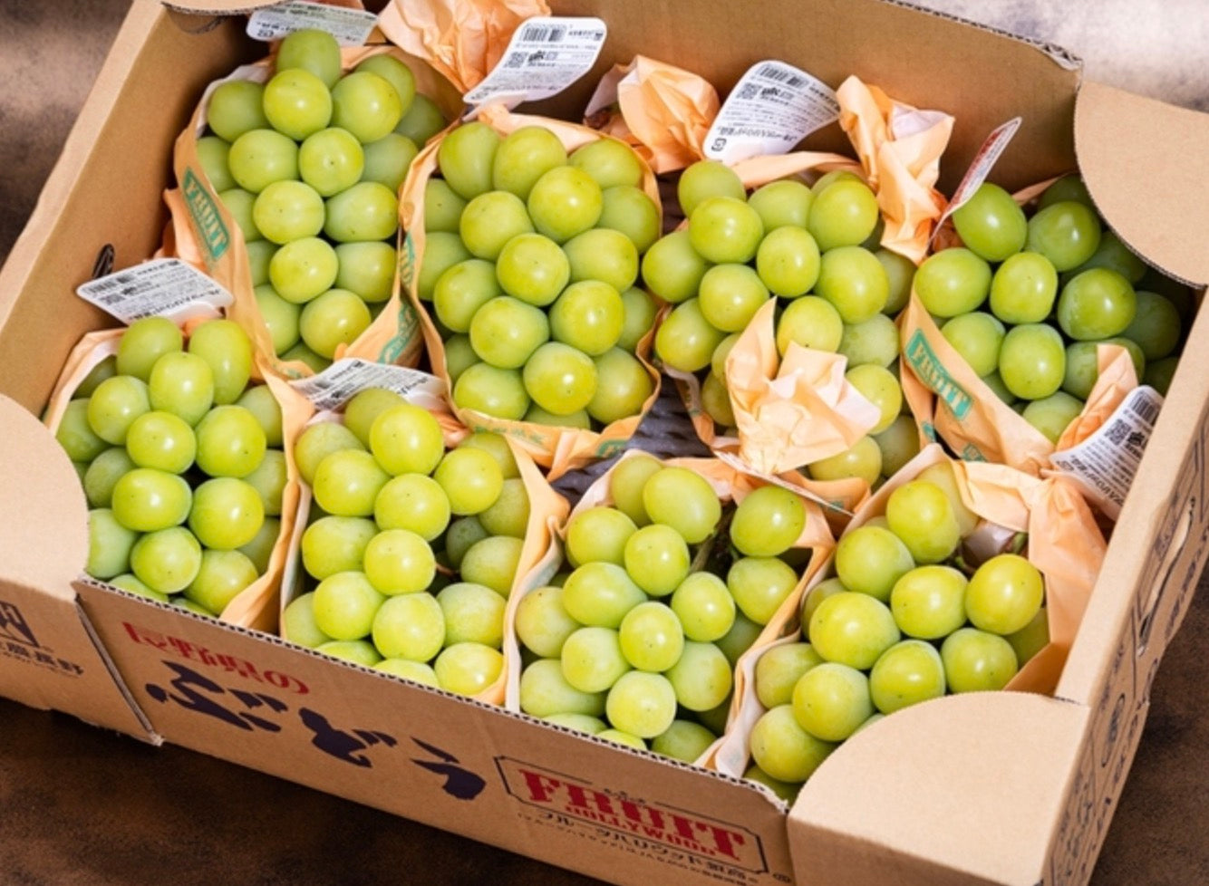 大房『長野 シャインマスカット』 長野県産ぶどう 7房~8房　約5kg